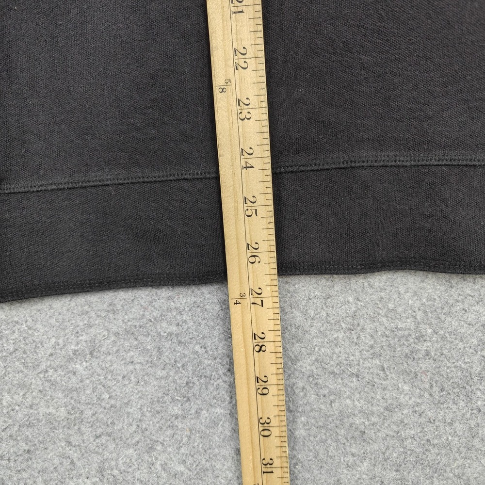 Vintage Patagonia Jacket Mens Large Black Organic Cotton Full Zip Pockets Bomber - Picture 7 of 9
